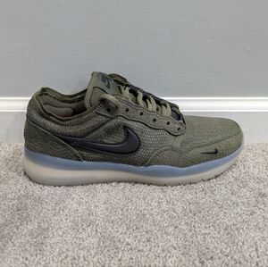 Nike PS8 SB Flight Jacket Olive Green Us Mens Sz 8 Slightly Used Shoes Sneakers